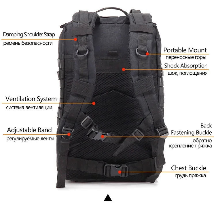 30L/50L Man Tactical Backpacks For Hunting Outdoor Traveling Bag camping equipment back pack Hiking travel backpack EDC Molle