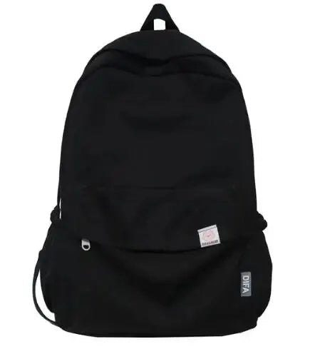 New Waterproof Nylon Women Backpack Female Travel Bag Backpacks Schoolbag for Teenage Girls Solid Color Bookbag Mochila Bookbag Don't Taxe That