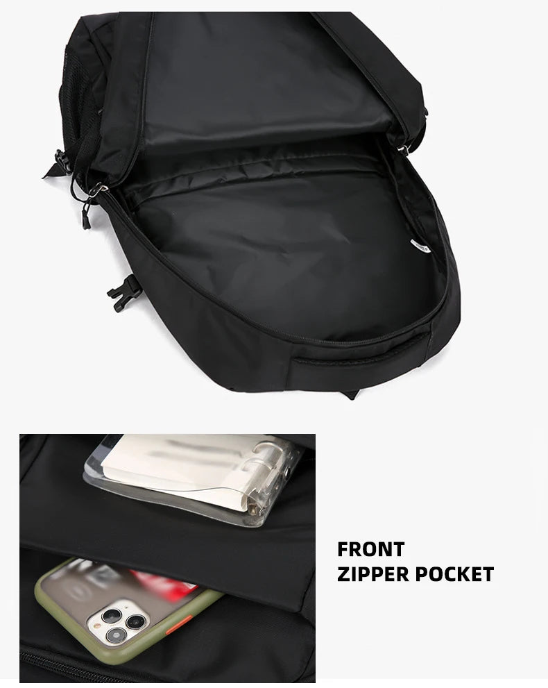 60L Travel Backpacks Men Business Laptop Pack Large Capacity 15.6 Inch Computer Bag Travel Commuting Daypack College Student Bag