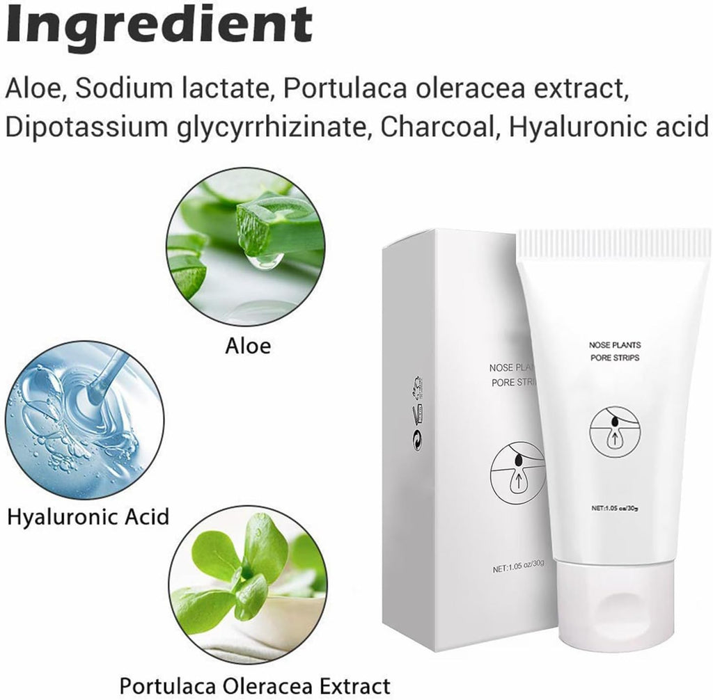 Patch Point Noir, Blackhead Remover Masque, Patch Point Noir Nez, Patchs anti Points Noirs, 30G Masque Peel Off, 60 Pcs Patchs Anti-Points Noirs Pour Le Nez, Nettoyant En Profondeur Rétrécir Pores