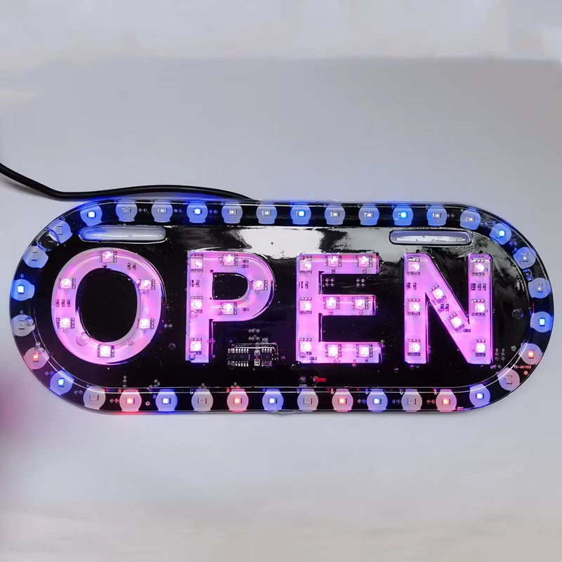 LED Advertising Light Advertising Signboards LED Board Display LED Open Working for Shop Banner Open LED Light DC12V