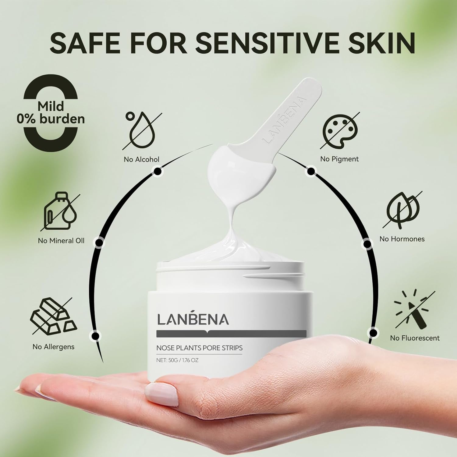 Bandelettes Pour Points Noirs (50 Grammes), 100 Pièces Masque Point Noir,  Patch Point Noir