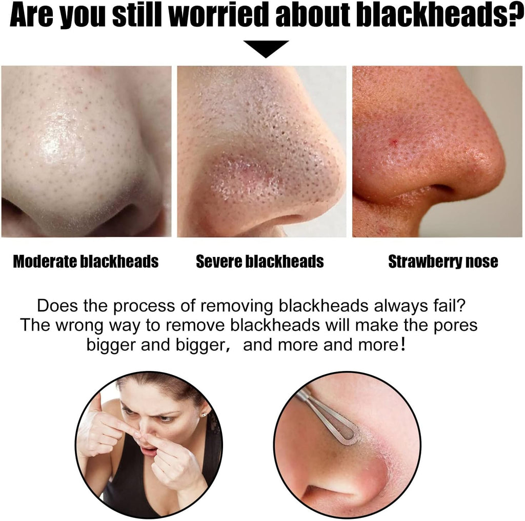 Patch Point Noir, Blackhead Remover Masque, Patch Point Noir Nez, Patchs anti Points Noirs, 30G Masque Peel Off, 60 Pcs Patchs Anti-Points Noirs Pour Le Nez, Nettoyant En Profondeur Rétrécir Pores