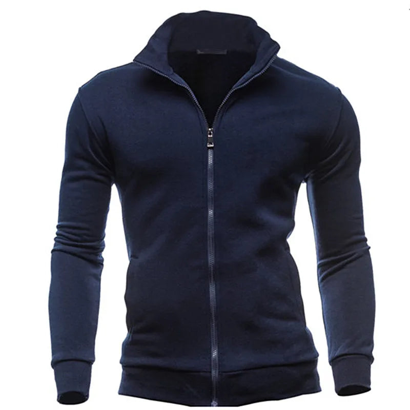 MRMT 2025 Brand New Men's No Hoodies Sweatshirts Zipper Stand Collar Men Sweatshirts For Male No Hooded Sweatshirt Man Pullover Don't Taxe That