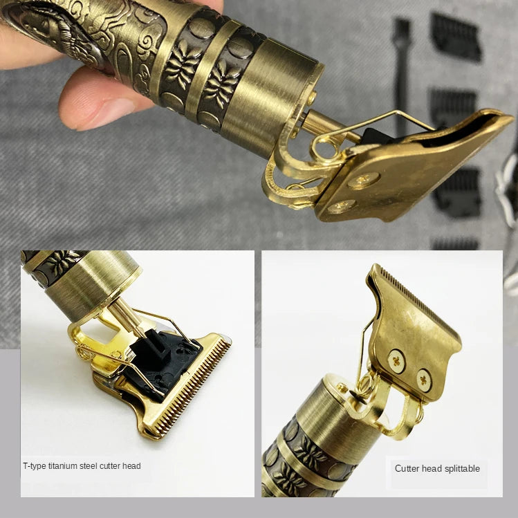 T9 Hair Clipper Repair Beard Shaving Body Hair Trimmer Clippers Electric Machine Men Haircut Machine 0mm Barber Shaver Don't Taxe That