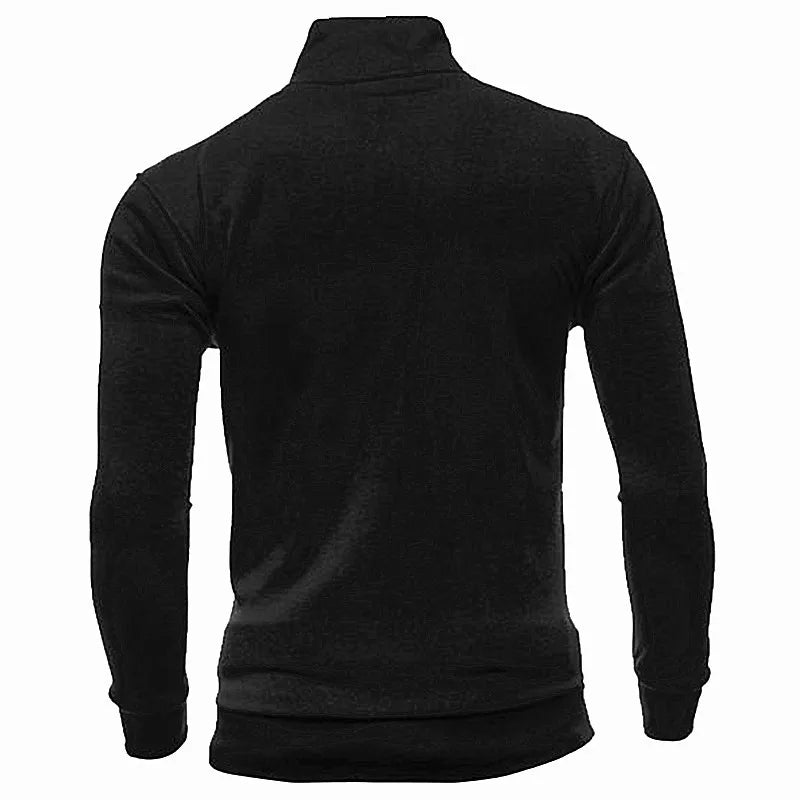 MRMT 2025 Brand New Men's No Hoodies Sweatshirts Zipper Stand Collar Men Sweatshirts For Male No Hooded Sweatshirt Man Pullover Don't Taxe That