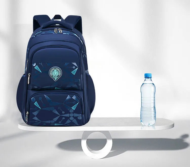 Waterproof Children School Bags for Boys Kids Backpack Primary Orthopedic School Backpacks Book Bags Schoolbag Mochila Infantil Don't Taxe That