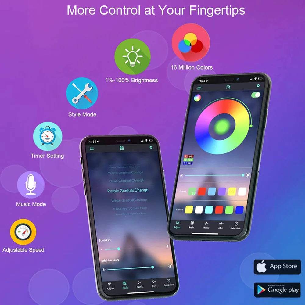 Tape Bluetooth USB LED Strip Light 5050 SMD 5V USB RGB Lights Flexible LED Lamp Tape Ribbon RGB Self-adhesive TV Desktop Diode Don't Taxe That