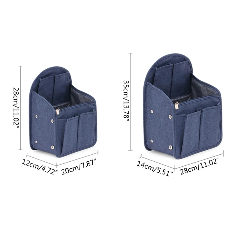 Backpack Organizer Insert Nylon Organizer Insert for Backpacks Rucksack Shoulder Bag Women Daypack Divider Foldable Don't Taxe That