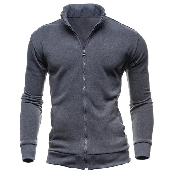 MRMT 2025 Brand New Men's No Hoodies Sweatshirts Zipper Stand Collar Men Sweatshirts For Male No Hooded Sweatshirt Man Pullover Don't Taxe That