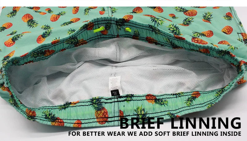 Escatch Quick Dry Summer Mens Siwmwear Beach Board Shorts Briefs For Man Swim Trunks Male Sportswear Beachwear Fitness Plus Size Don't Taxe That