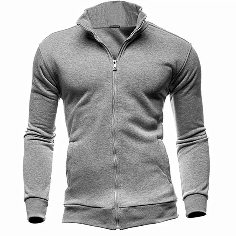 MRMT 2025 Brand New Men's No Hoodies Sweatshirts Zipper Stand Collar Men Sweatshirts For Male No Hooded Sweatshirt Man Pullover Don't Taxe That