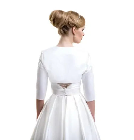 Customized Wedding Shawl Made of White Silk Don't Taxe That