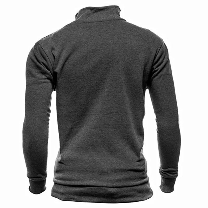 MRMT 2025 Brand New Men's No Hoodies Sweatshirts Zipper Stand Collar Men Sweatshirts For Male No Hooded Sweatshirt Man Pullover Don't Taxe That