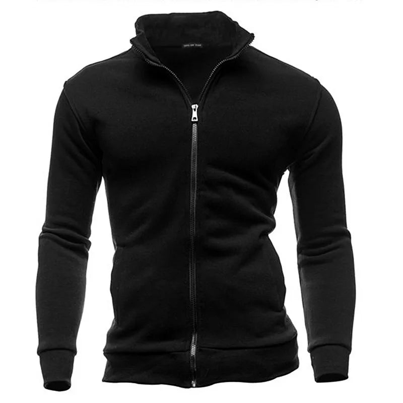 MRMT 2025 Brand New Men's No Hoodies Sweatshirts Zipper Stand Collar Men Sweatshirts For Male No Hooded Sweatshirt Man Pullover Don't Taxe That