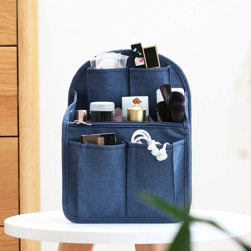 Backpack Organizer Insert Nylon Organizer Insert for Backpacks Rucksack Shoulder Bag Women Daypack Divider Foldable Don't Taxe That