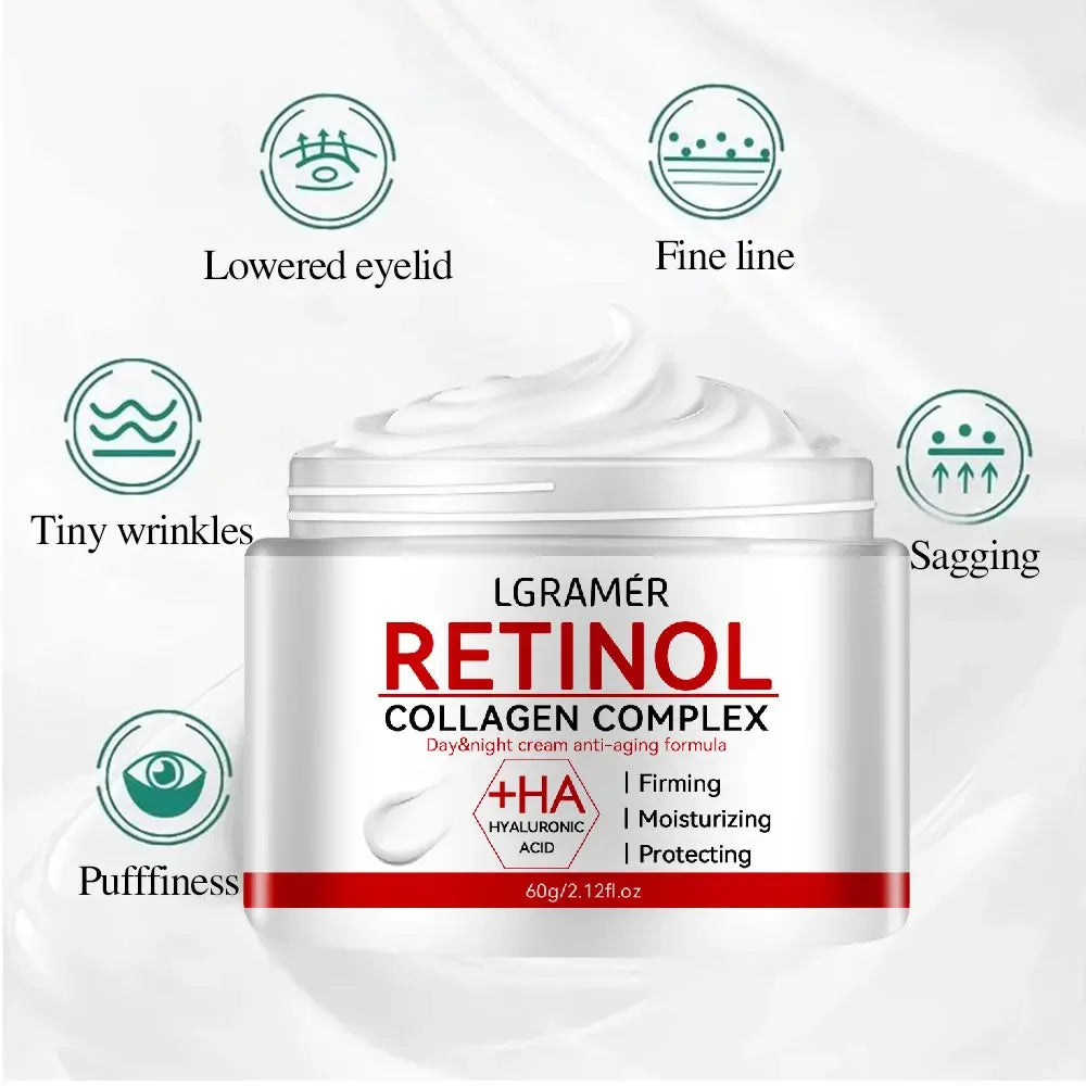 Retinol Lifting Firming Cream Collagen Smooth wrinkles Face Cream For Moisturizer Whitening Brighten Skin Products Don't Taxe That