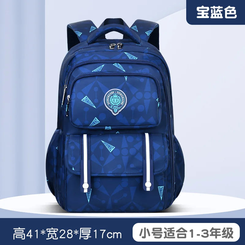 Waterproof Children School Bags for Boys Kids Backpack Primary Orthopedic School Backpacks Book Bags Schoolbag Mochila Infantil Don't Taxe That