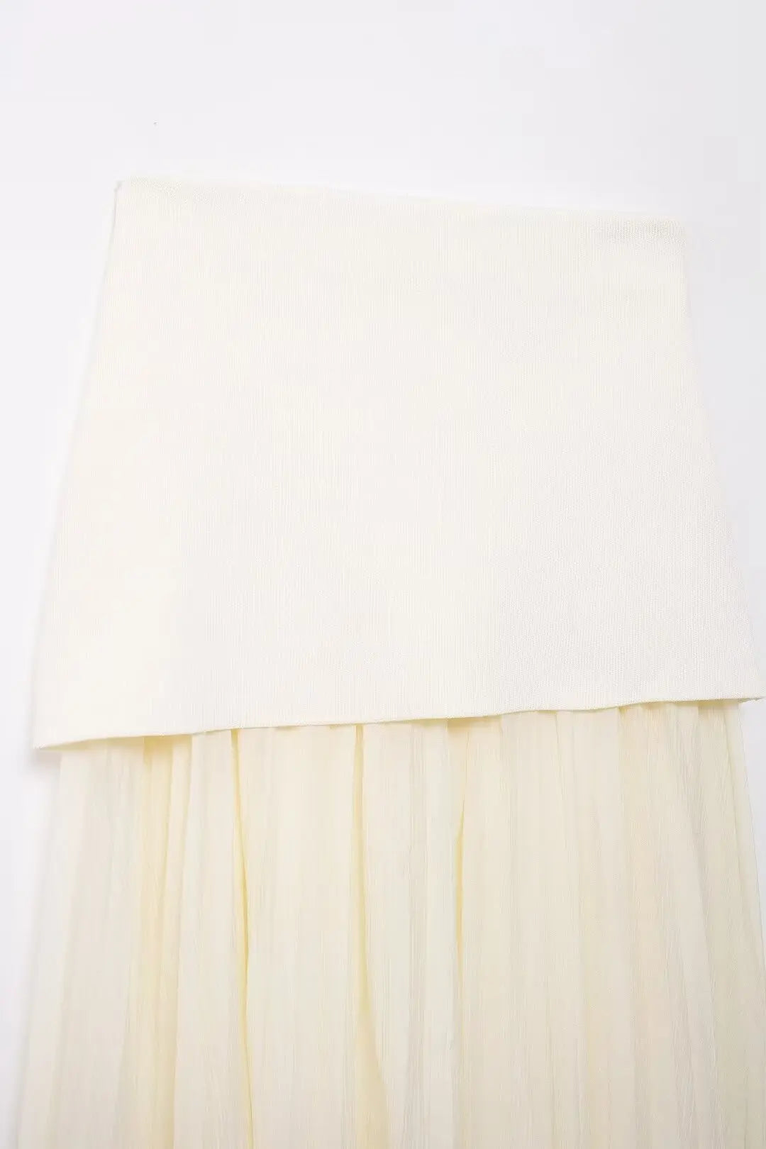 TRAFZA Women 2 Piece Set V-Neck Sleeveless Button Knitted Vest Top+Elegant Splicing High Waist Zipper Long Skirts Holiday Suits Don't Taxe That