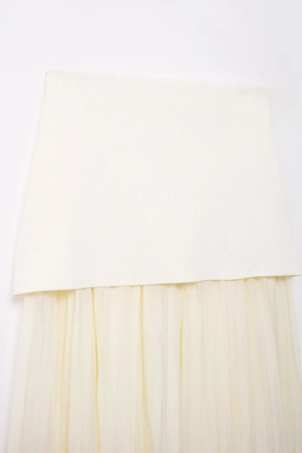 TRAFZA Women 2 Piece Set V-Neck Sleeveless Button Knitted Vest Top+Elegant Splicing High Waist Zipper Long Skirts Holiday Suits Don't Taxe That