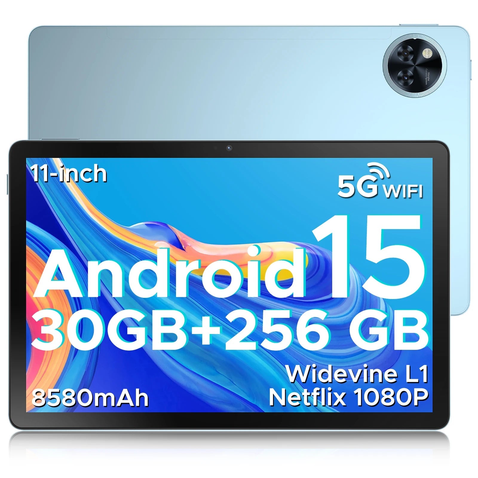 Global Version DOOGEE U11 Pro Android 15 Tablet PC 11 inch Ultra-clear 90Hz Display 30GB(6 + 24) 256GB 8580mAh Battery Tablet Don't Taxe That