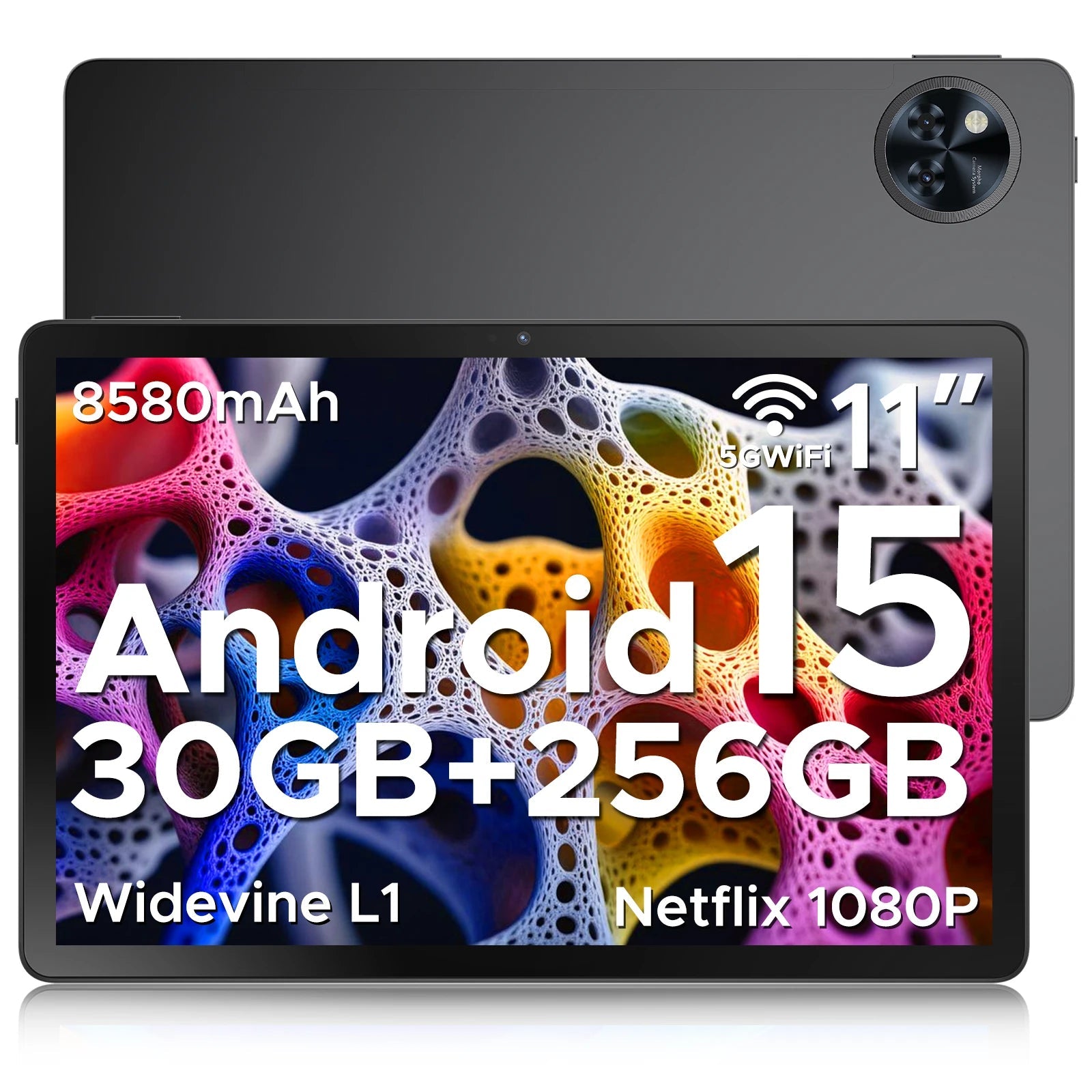 Global Version DOOGEE U11 Pro Android 15 Tablet PC 11 inch Ultra-clear 90Hz Display 30GB(6 + 24) 256GB 8580mAh Battery Tablet Don't Taxe That