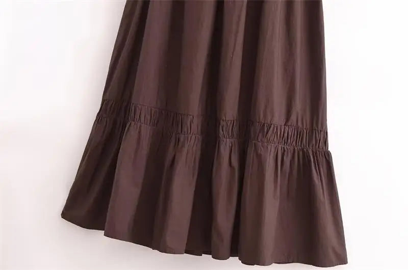 Dresses Summer Women's 2025 New Chic Tube Top Hanging Neck Holiday Dress Women's Street Fashion Party Long Dress Don't Taxe That