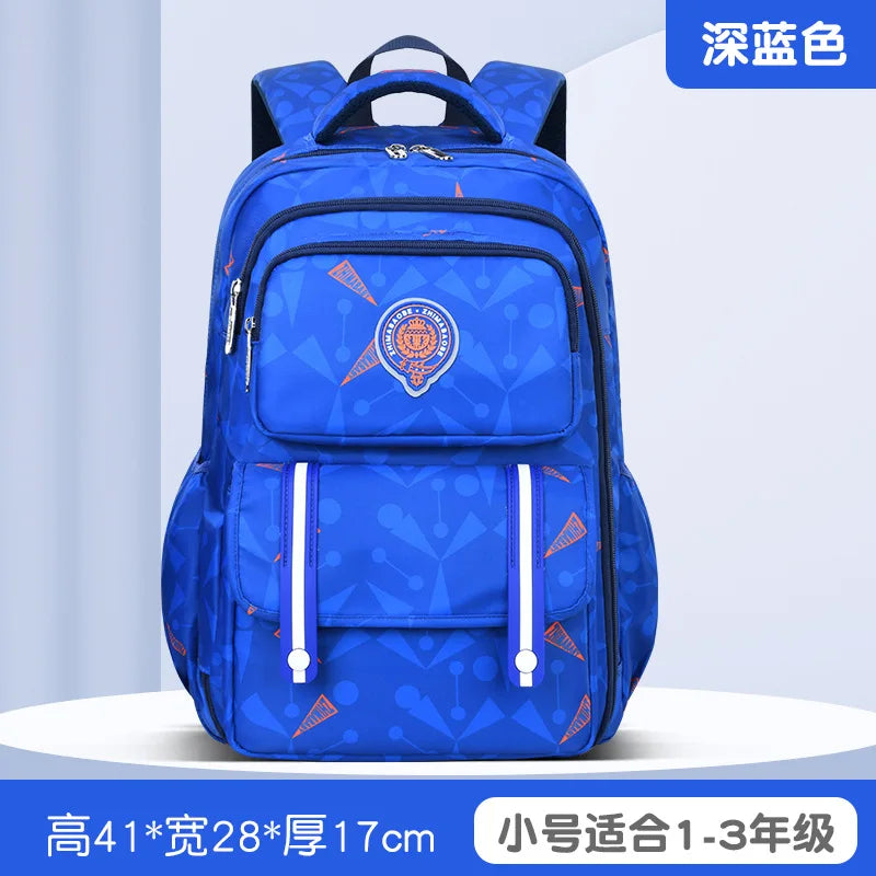 Waterproof Children School Bags for Boys Kids Backpack Primary Orthopedic School Backpacks Book Bags Schoolbag Mochila Infantil Don't Taxe That