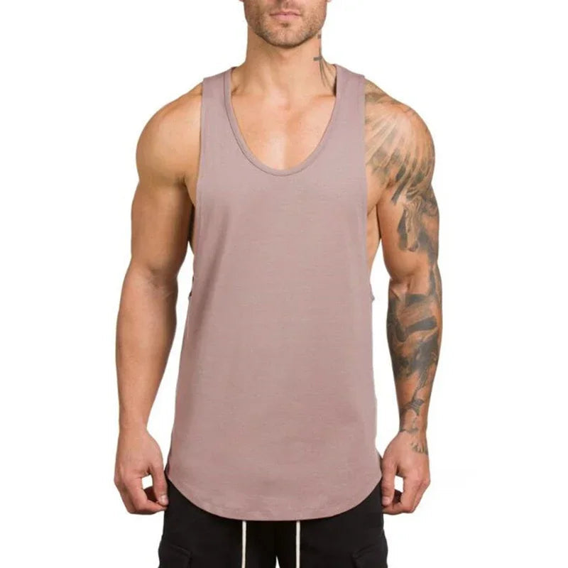 Brand gym clothing Men Bodybuilding and Fitness Stringer Tank Top Vest sportswear Undershirt muscle workout Singlets Don't Taxe That