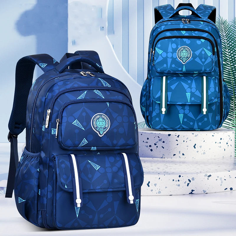 Waterproof Children School Bags for Boys Kids Backpack Primary Orthopedic School Backpacks Book Bags Schoolbag Mochila Infantil Don't Taxe That