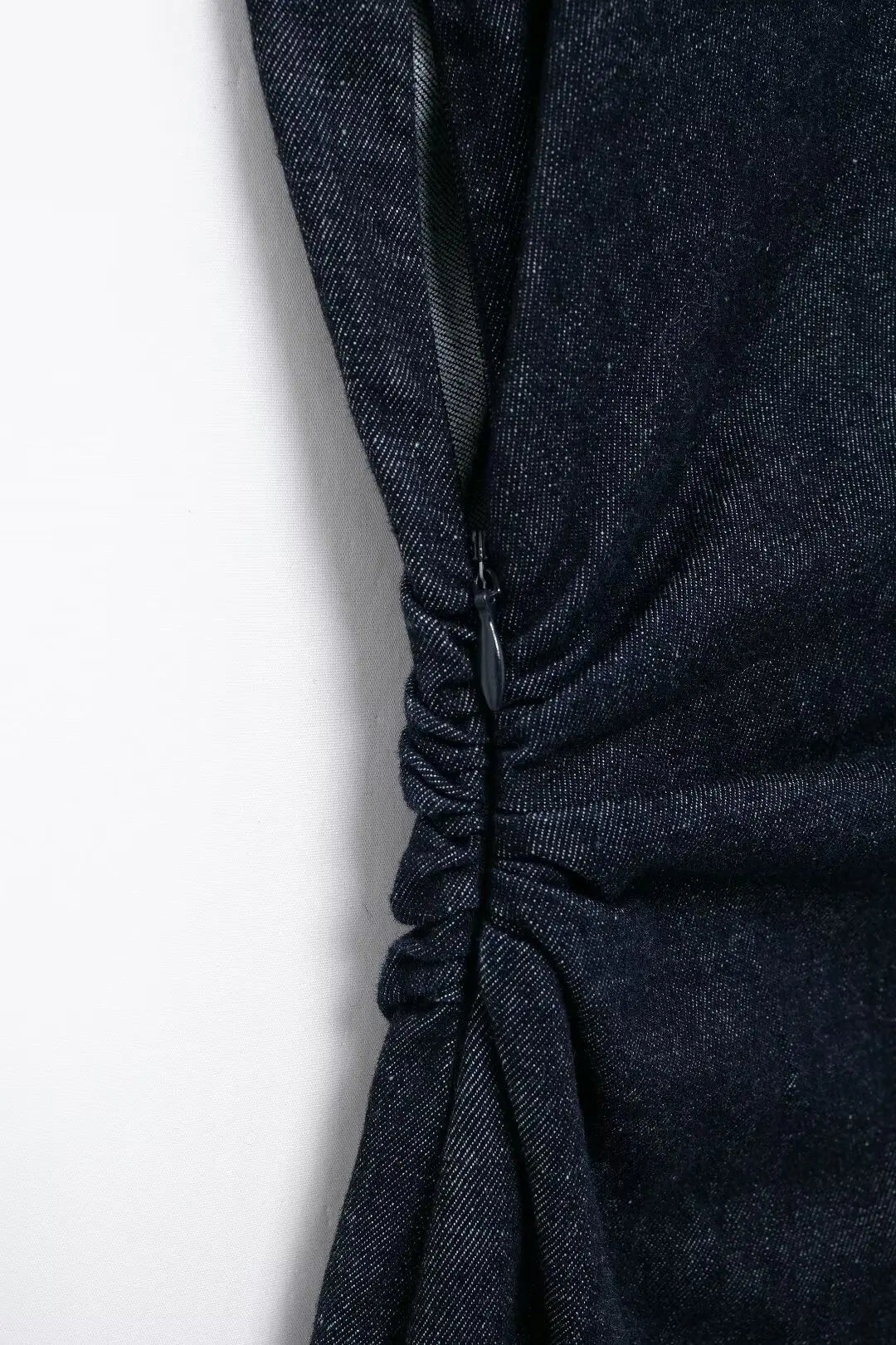 New arrival women's fashion sleeveless lapel pleated mid-length slim shirt-style commuter dress Don't Taxe That