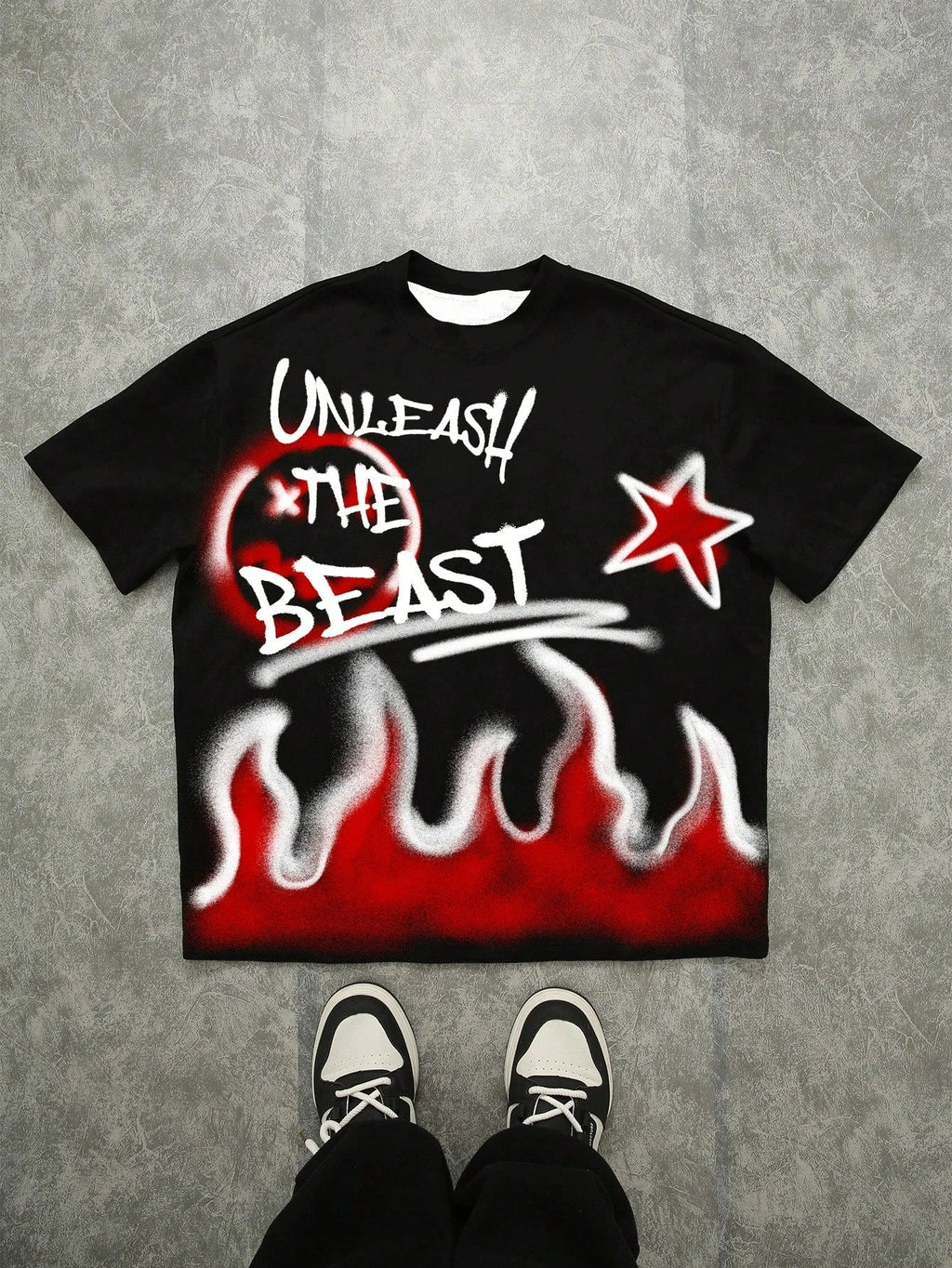 Men‘s Summer Printed Letter Pattern Round Neck Y2k T-shirt Leisure and Stylish Outdoor Short-sleeved Street Men’s Clothes Don't Taxe That