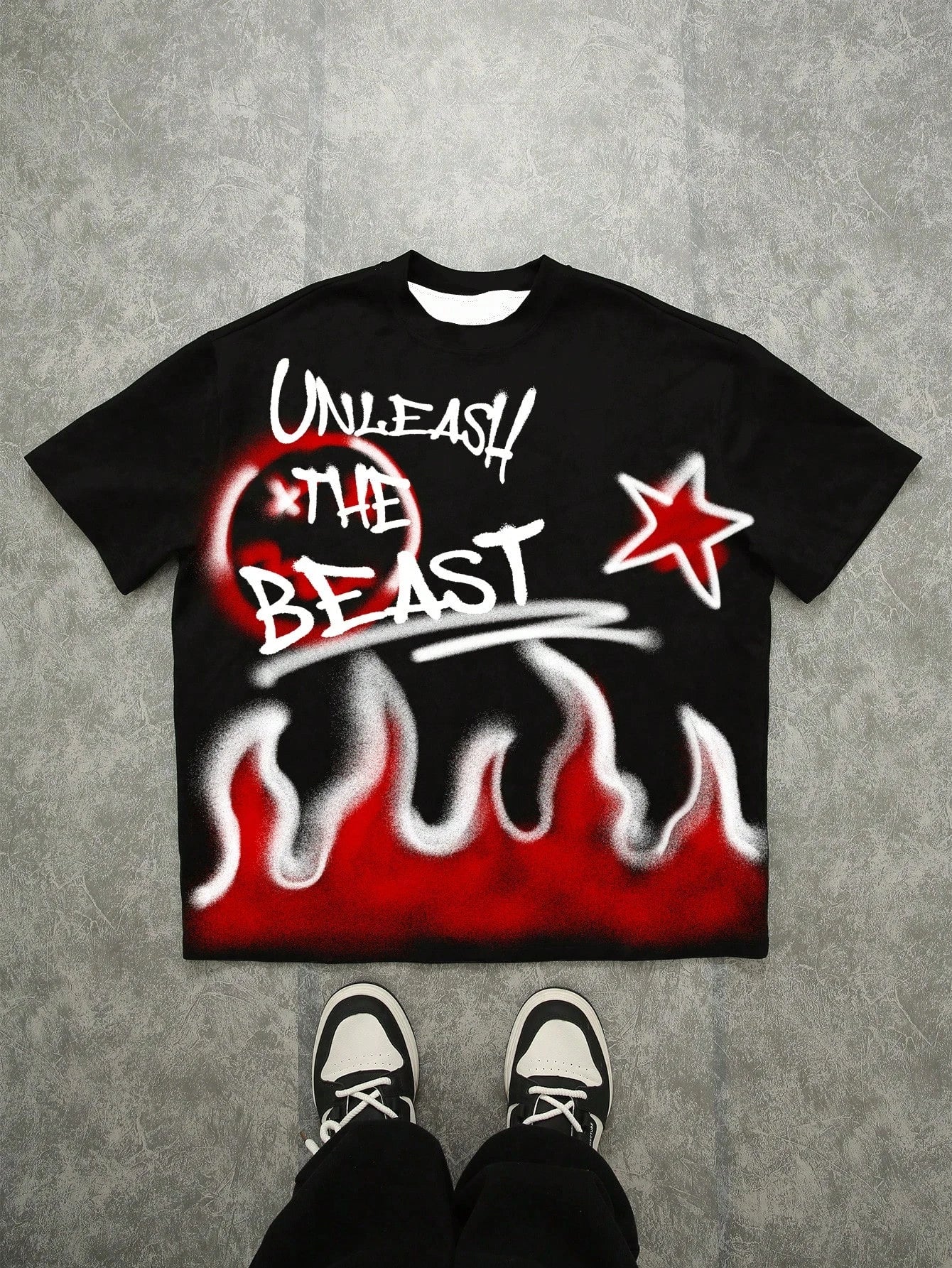 Men‘s Summer Printed Letter Pattern Round Neck Y2k T-shirt Leisure and Stylish Outdoor Short-sleeved Street Men’s Clothes Don't Taxe That