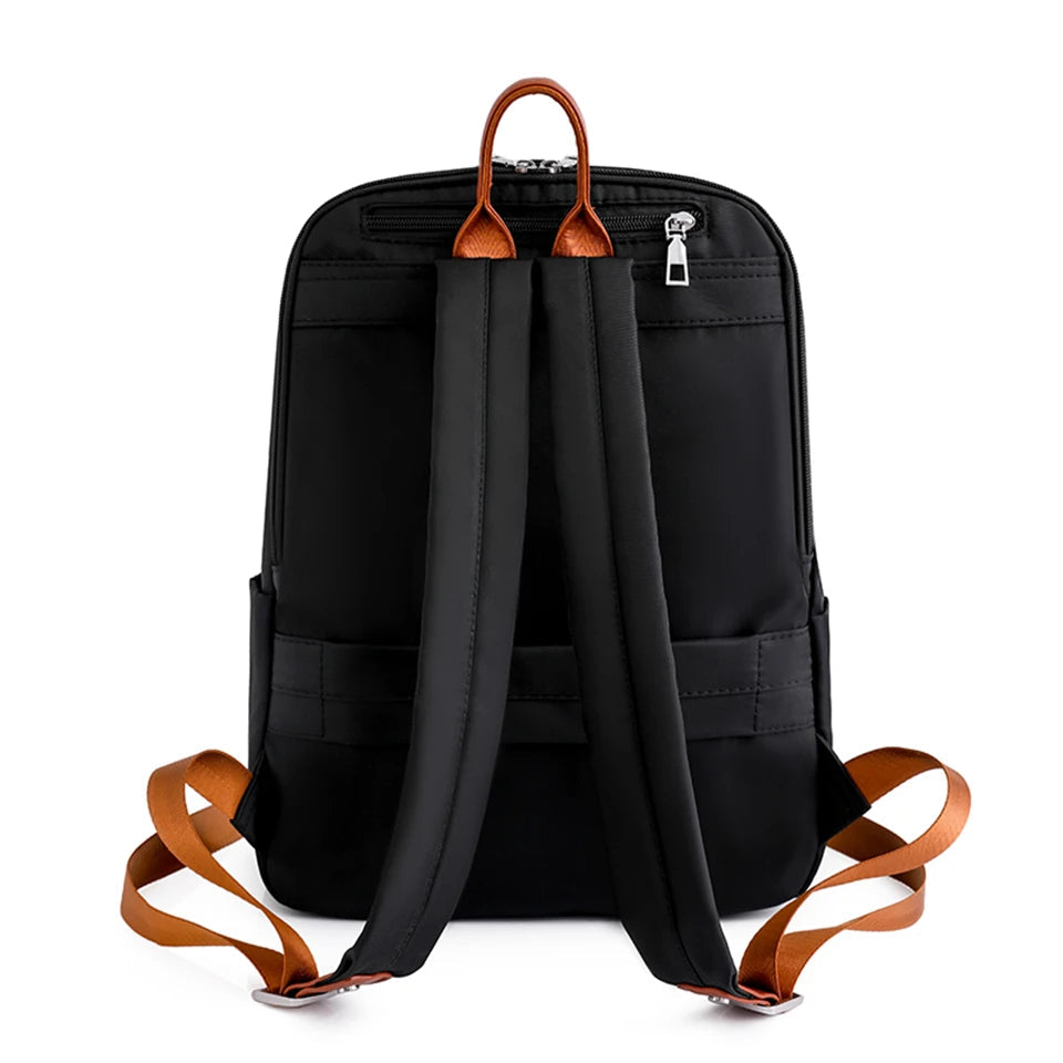 Waterproof Nylon Back Pack Women Business Laptop Backpacks Ladies Bagpack Travel Rucksack Large Capacity School Bag for Girls Don't Taxe That