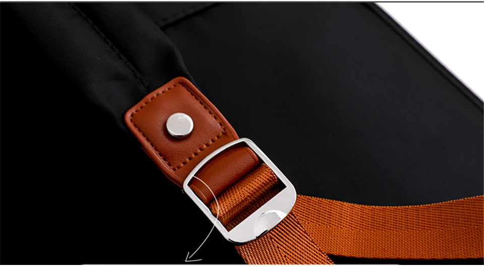 Waterproof Nylon Back Pack Women Business Laptop Backpacks Ladies Bagpack Travel Rucksack Large Capacity School Bag for Girls Don't Taxe That