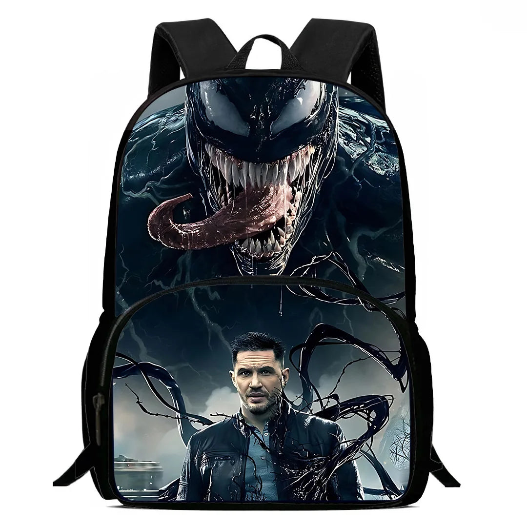 Kids Movie Venoms Backpacks Boys and Girls Student Birthday Gift Child School Bags Large Capacity Camping Durable Rucksack Don't Taxe That