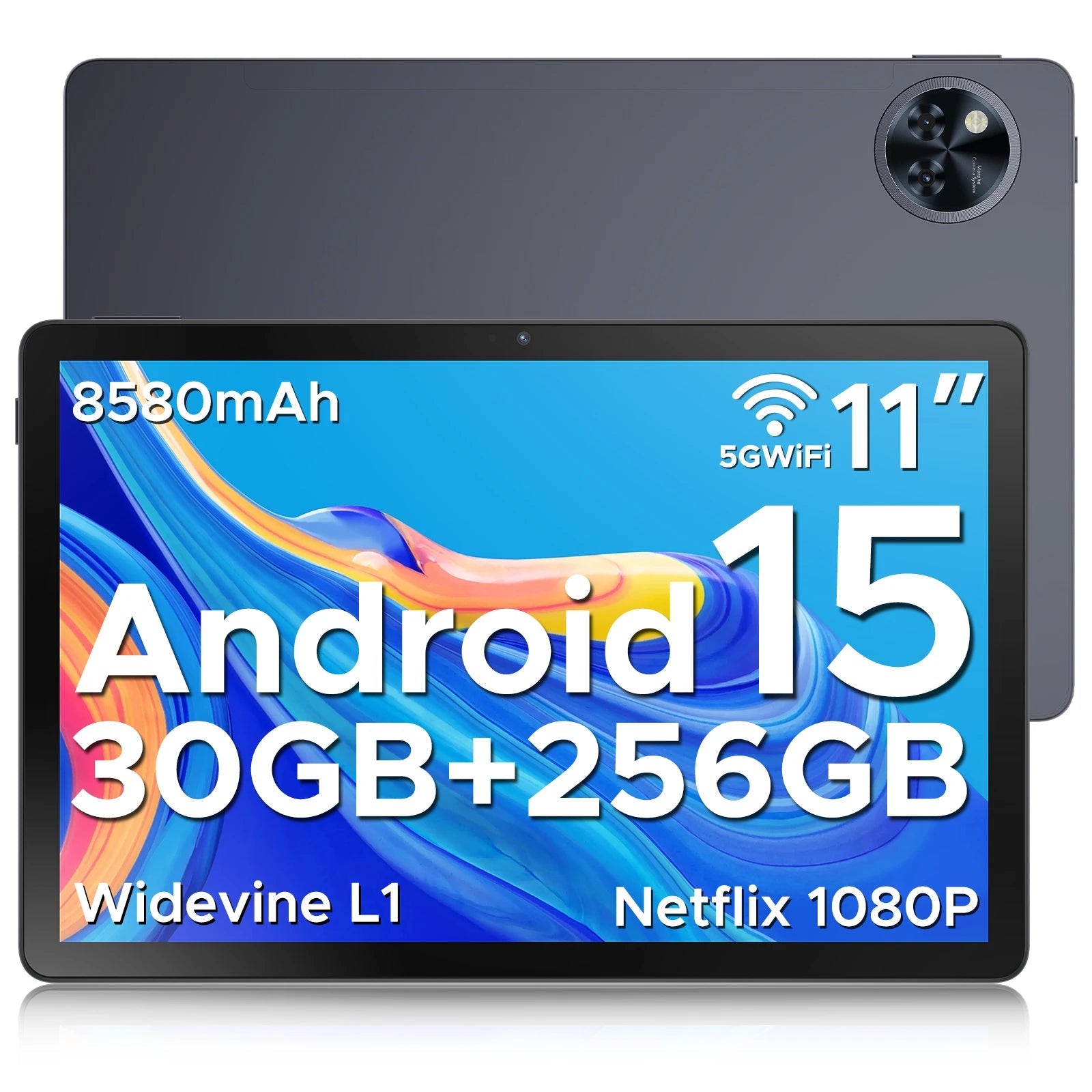 Global Version DOOGEE U11 Pro Android 15 Tablet PC 11 inch Ultra-clear 90Hz Display 30GB(6 + 24) 256GB 8580mAh Battery Tablet Don't Taxe That