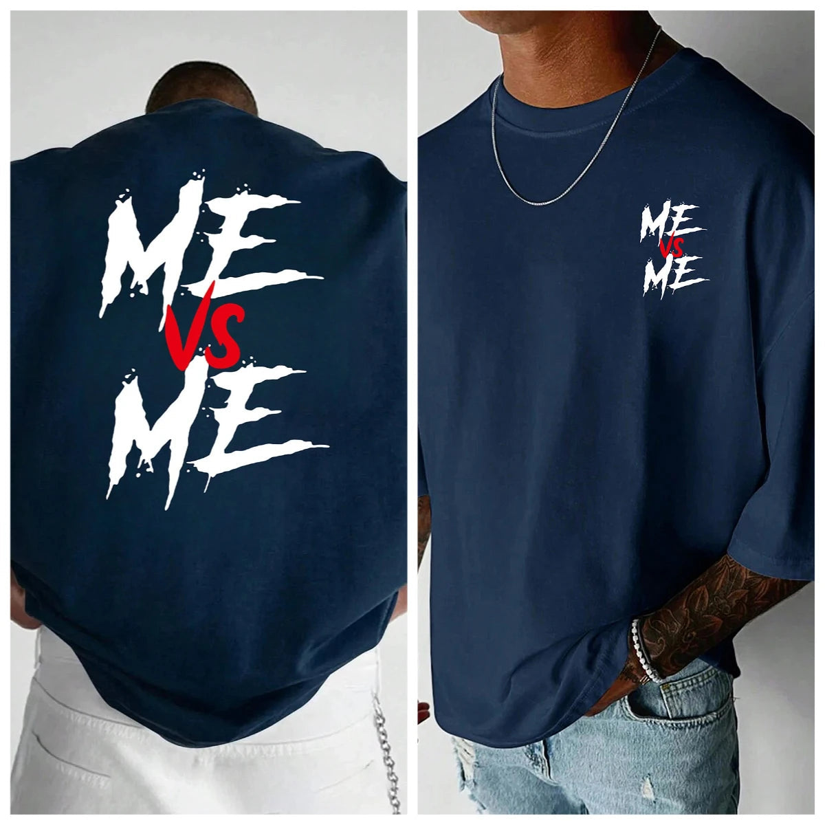 Printed with Letter Pattern T-shirt Men's Summer Casual Versatile Comfortable Loose Short-sleeved Crew Neck Top Men's Clothing Don't Taxe That