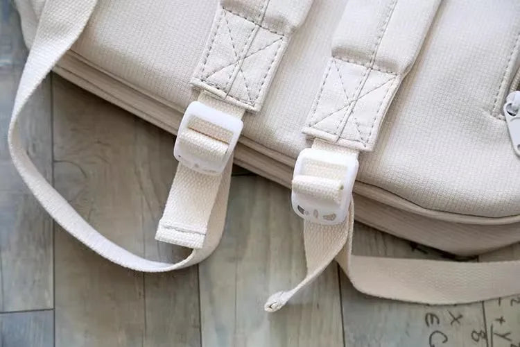 New Waterproof Nylon Women Backpack Female Travel Bag Backpacks Schoolbag for Teenage Girls Solid Color Bookbag Mochila Bookbag Don't Taxe That