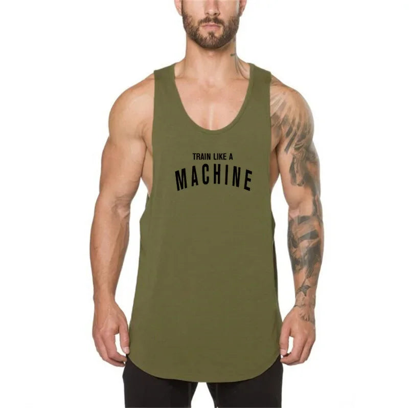 Brand gym clothing Men Bodybuilding and Fitness Stringer Tank Top Vest sportswear Undershirt muscle workout Singlets Don't Taxe That