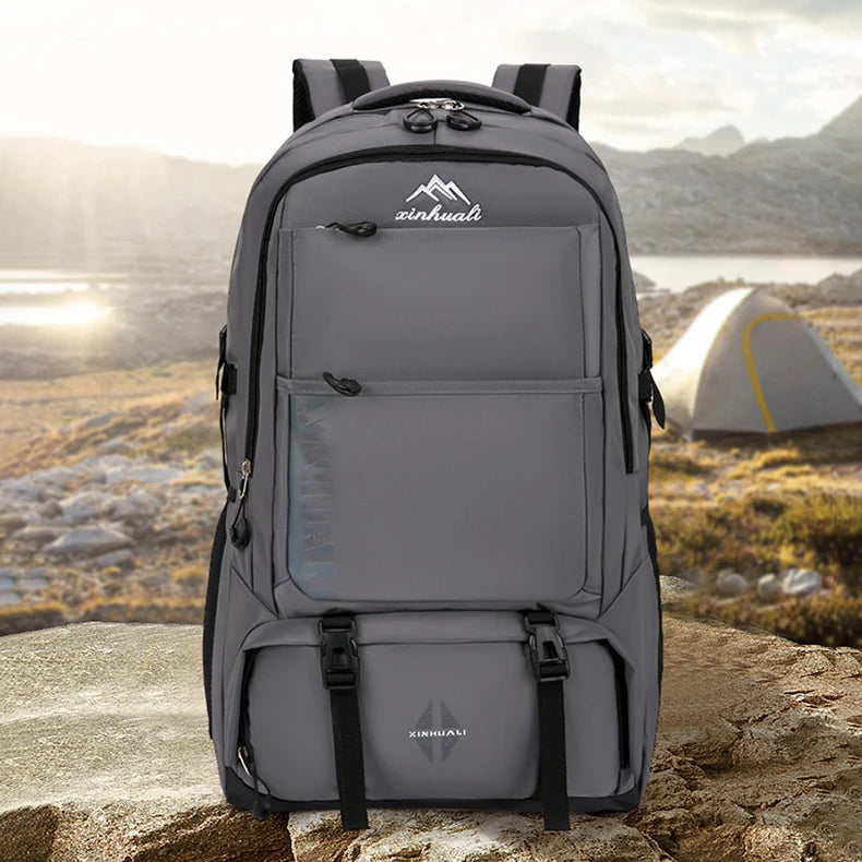 60L Travel Backpacks Men Business Laptop Pack Large Capacity 15.6 Inch Computer Bag Travel Commuting Daypack College Student Bag Don't Taxe That