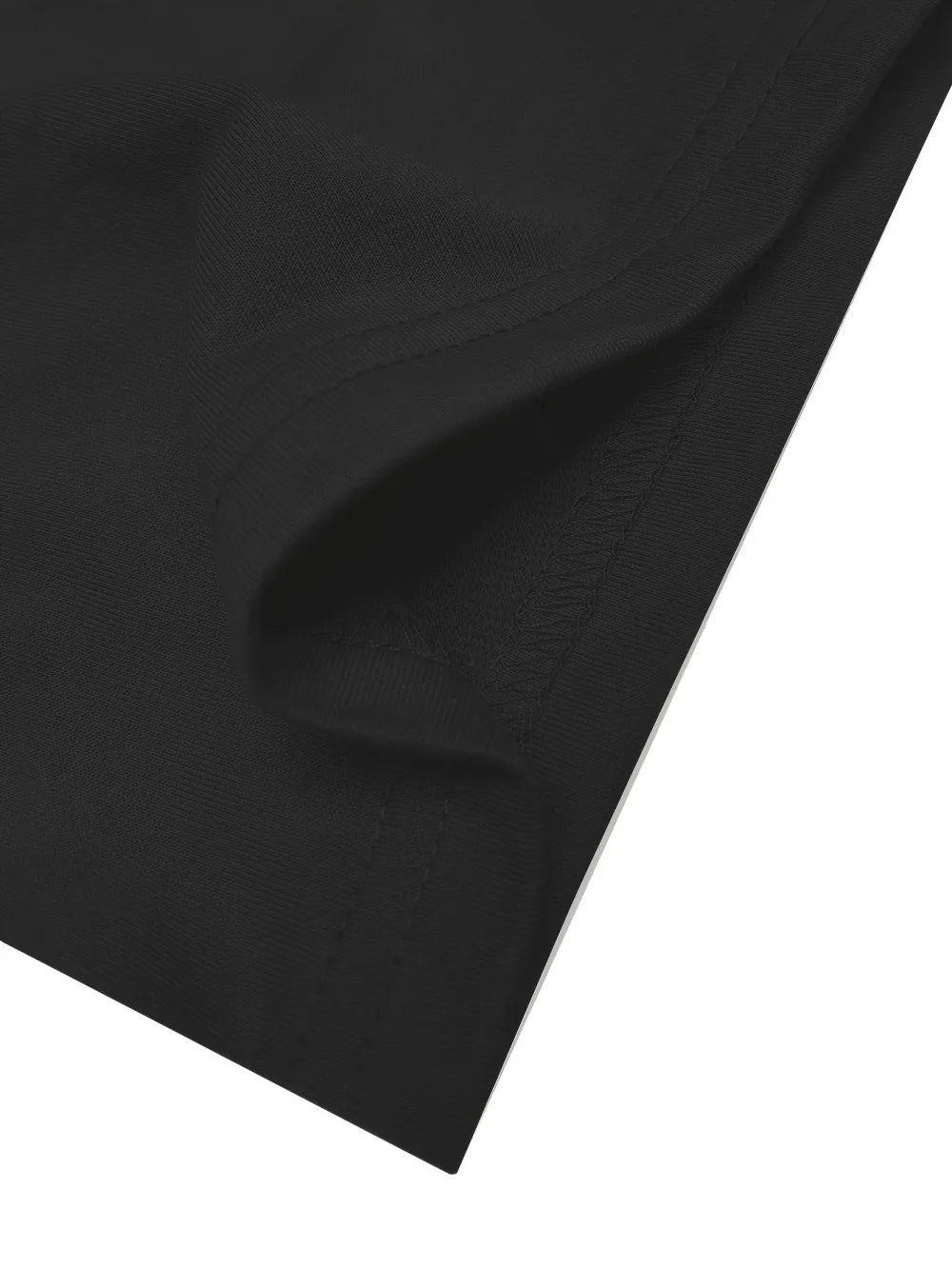 Trendy new men's bird and gossip print comfortable and breathable round neck T-shirt summer outdoor urban casual top Don't Taxe That