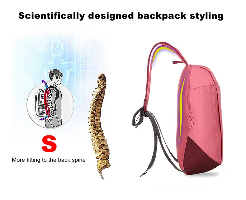 New Sports Backpacks for Unisex Outdooor High Capacity Oxford Waterproof College Backpack Women Laptop Men Travel School Bags Don't Taxe That