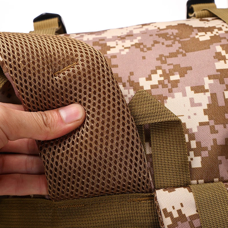 80L/100L  Mountaineering Bag Climb Bag Tactical Backpacks Large Backpack Outdoors Hiking Camping Travel Bags Don't Taxe That