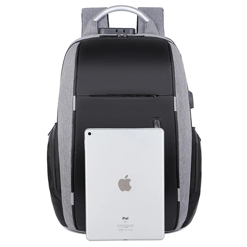 Men Backpacks Anti-Theft 22L USB Charging Travel Backpack 15.6 Inch Laptop Backpacks Male Waterproof Outdoor Sport School Bags Don't Taxe That