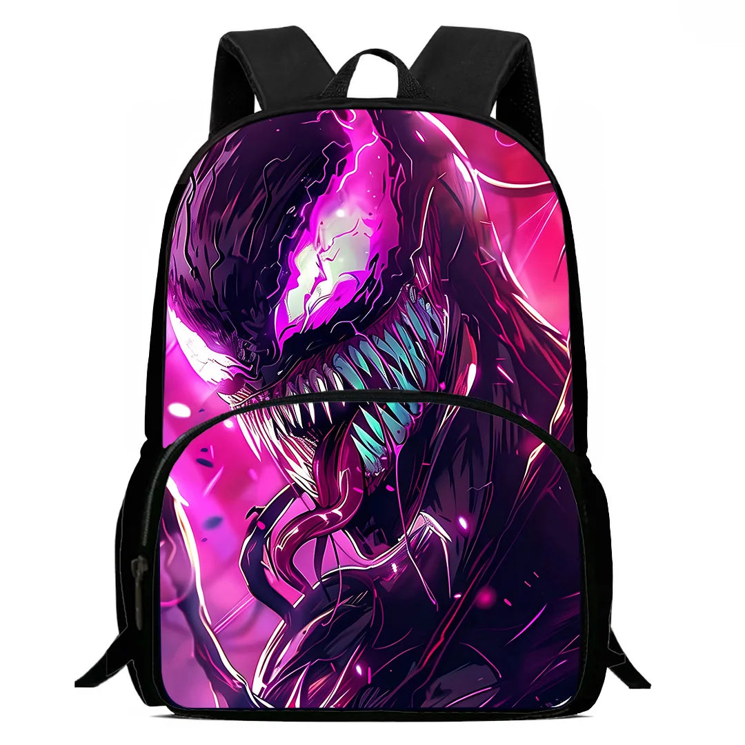 Kids Movie Venoms Backpacks Boys and Girls Student Birthday Gift Child School Bags Large Capacity Camping Durable Rucksack Don't Taxe That