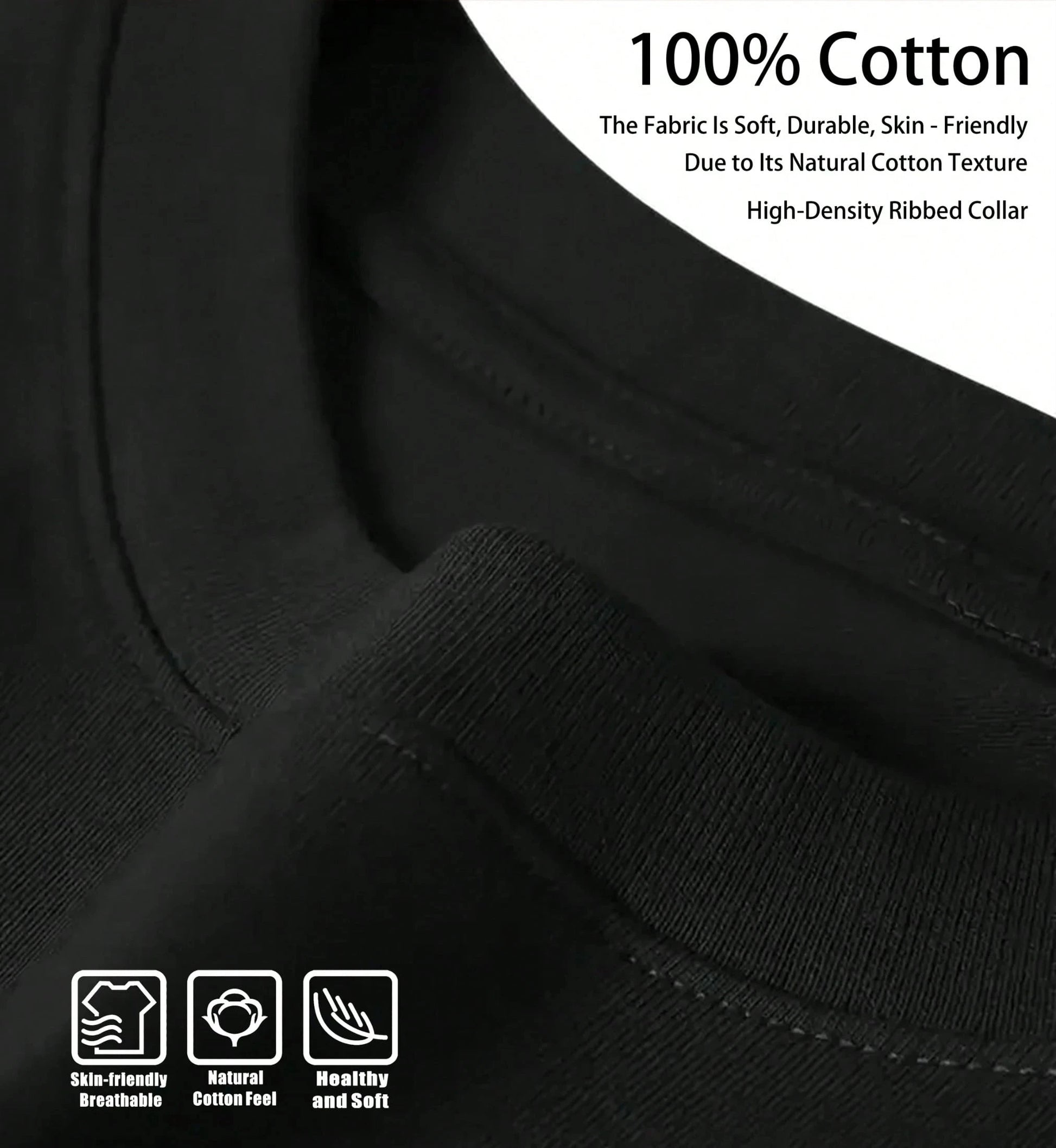 Printed with Letter Pattern T-shirt Men's Summer Casual Versatile Comfortable Loose Short-sleeved Crew Neck Top Men's Clothing Don't Taxe That