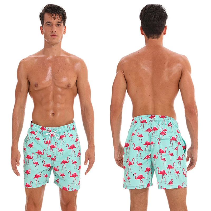 Escatch Quick Dry Summer Mens Siwmwear Beach Board Shorts Briefs For Man Swim Trunks Male Sportswear Beachwear Fitness Plus Size Don't Taxe That