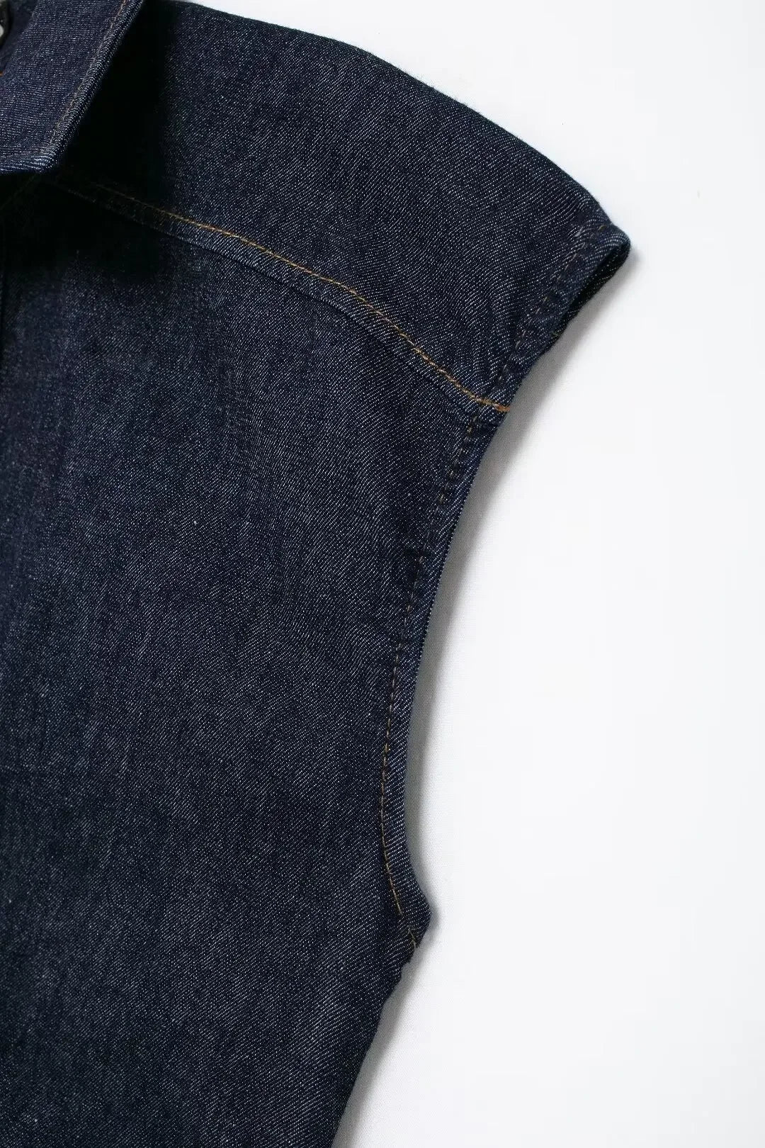 TRAFSHE Sleeveless Denim Long Dress Women Bodycon Tank Midi Dress Woman Summer Ruched Button Up Casual Dresses For Lady Don't Taxe That