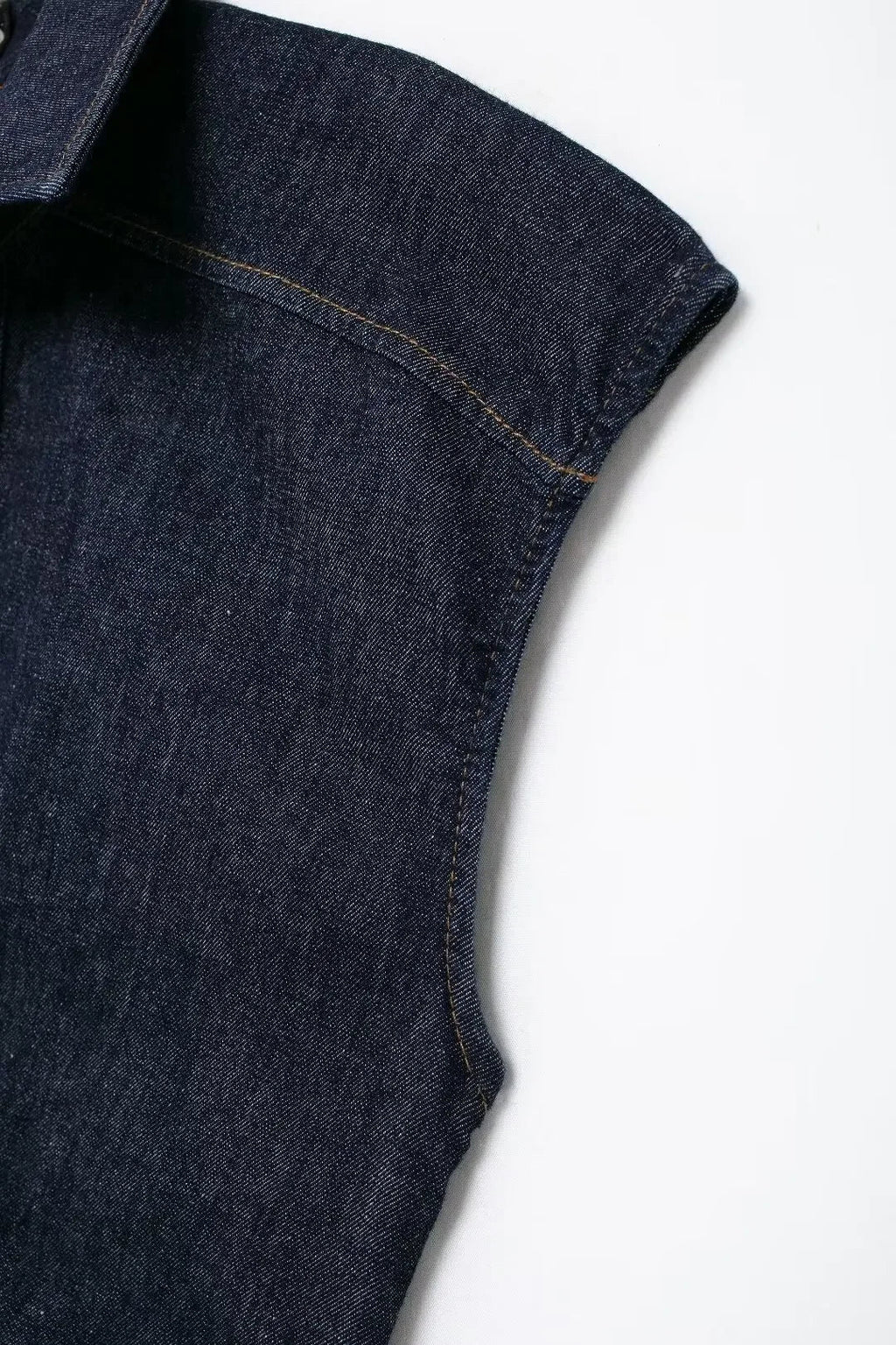 TRAFSHE Sleeveless Denim Long Dress Women Bodycon Tank Midi Dress Woman Summer Ruched Button Up Casual Dresses For Lady Don't Taxe That